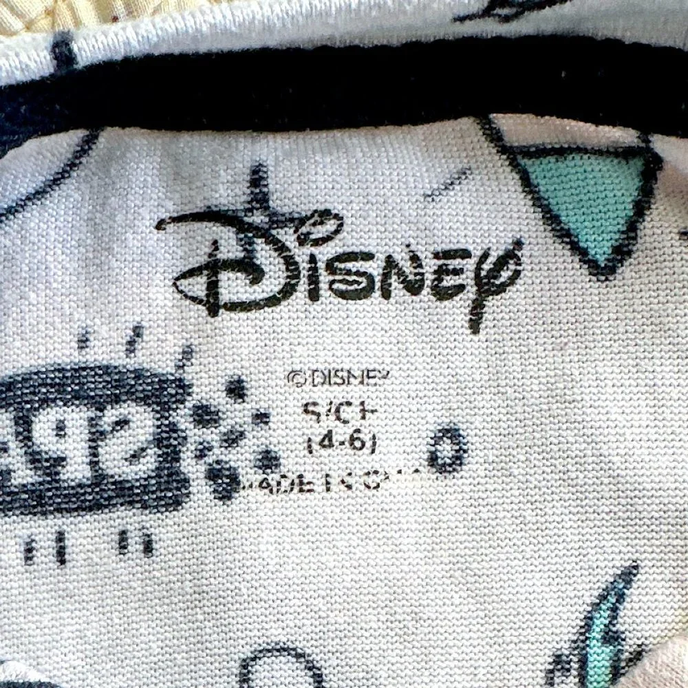 DISNEY Lilo and Stitch Space Planets Pajama Set Size Small EUC - Picture 6 of 8